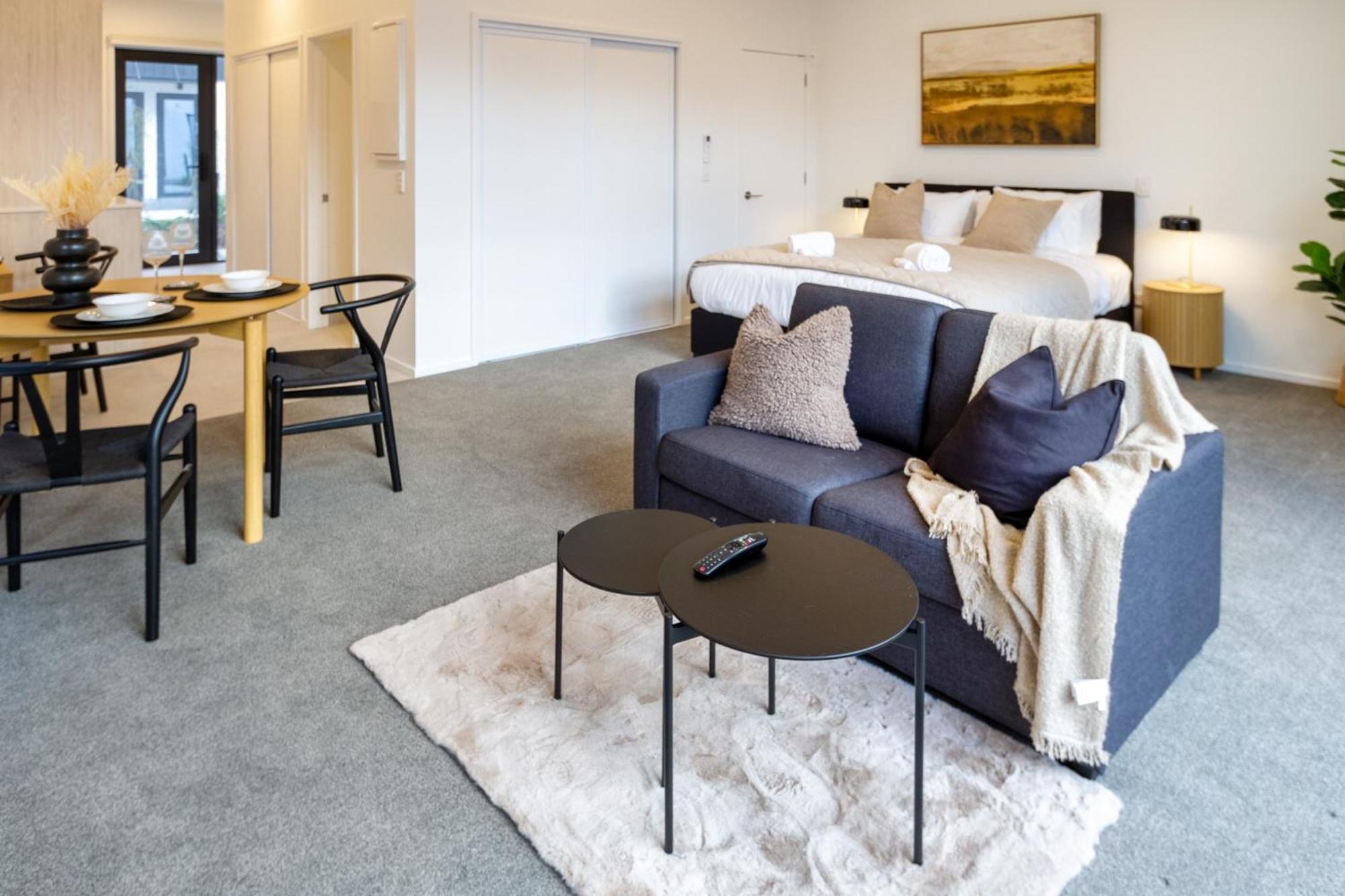 Single Level Studio, Cbd Escape: King Bed Christchurch Exterior photo